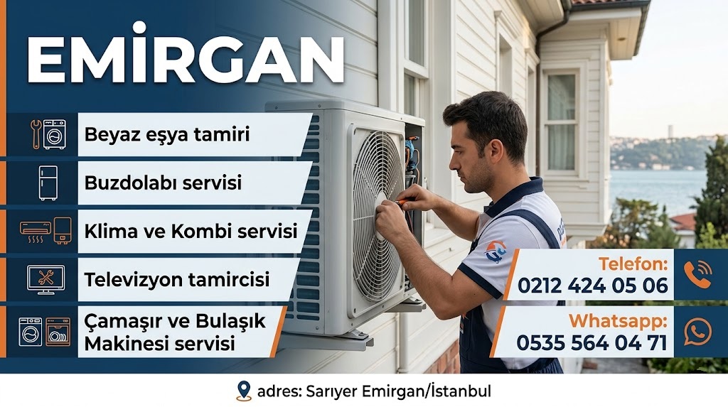 Emirgan Beyaz Eşya Servisi